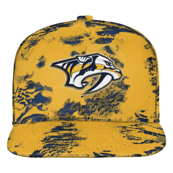 Nashville Predators dziecięca czapka baseballowa Dynamics Flat Brim Snapback
