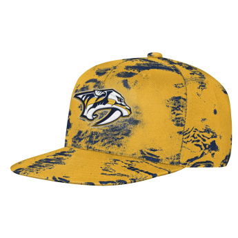 Nashville Predators dziecięca czapka baseballowa Dynamics Flat Brim Snapback