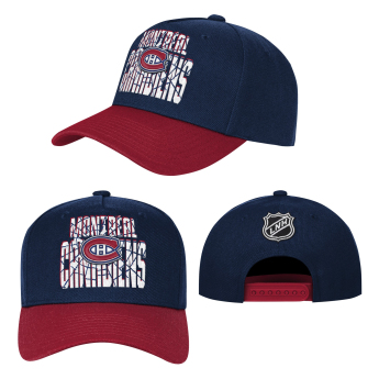 Montreal Canadiens dziecięca czapka baseballowa NHL Icebound Pro Crown
