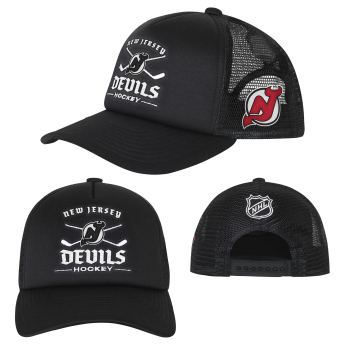 New Jersey Devils dziecięca czapka baseballowa NHL Power Up Trucker