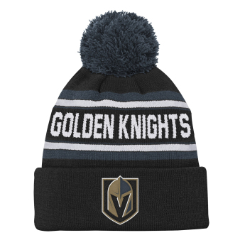 Vegas Golden Knights czapka zimowa dziecięca NHL 3rd Jersey Jacquard Cuff Pom