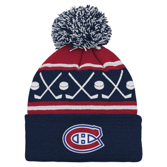 Montreal Canadiens czapka zimowa dziecięca NHL Face-Off Cuff Pom