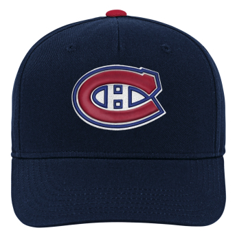 Montreal Canadiens dziecięca czapka baseballowa NHL Precurved Snap
