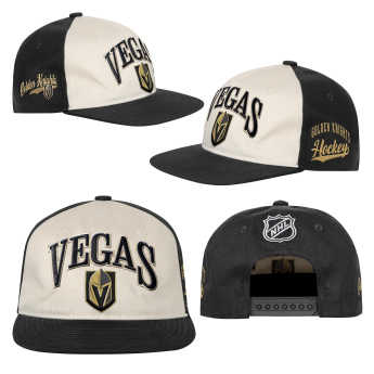 Vegas Golden Knights dziecięca czapka baseballowa NHL Flatbrim Arch Deadstock Snapback