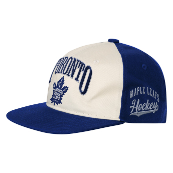 Toronto Maple Leafs dziecięca czapka baseballowa NHL Flatbrim Arch Deadstock Snapback