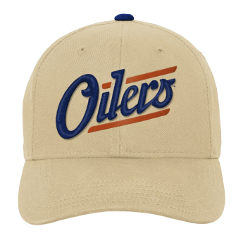 Edmonton Oilers dziecięca czapka baseballowa NHL 3rd Jersey Precurved Snap