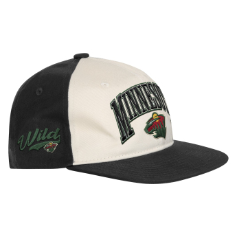 Minnesota Wild dziecięca czapka baseballowa NHL Flatbrim Arch Deadstock Snapback