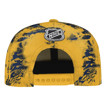 Nashville Predators dziecięca czapka baseballowa Dynamics Flat Brim Snapback