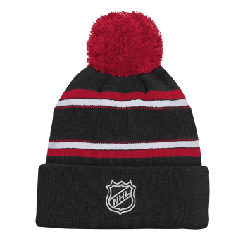 Carolina Hurricanes czapka zimowa dziecięca NHL 3rd Jersey Jacquard Cuff Pom