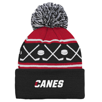 Carolina Hurricanes czapka zimowa dziecięca NHL Face-Off Cuff Pom