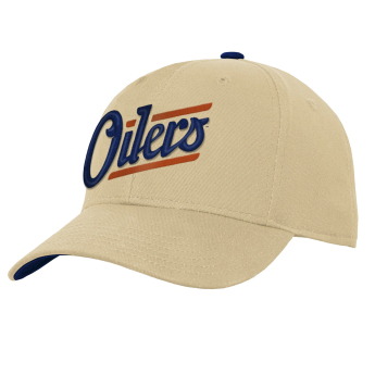 Edmonton Oilers dziecięca czapka baseballowa NHL 3rd Jersey Precurved Snap