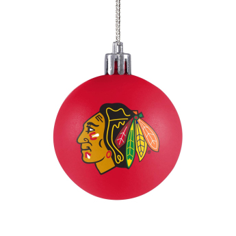 Chicago Blackhawks ozdoby świąteczne NHL FOCO 12 Pack Ball Ornament Set