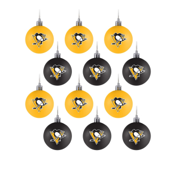Pittsburgh Penguins ozdoby świąteczne NHL 12 Pack Ball Ornament Set