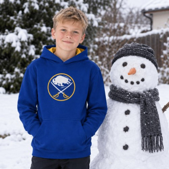 Buffalo Sabres dziecięca bluza z kapturem Prime Po Flc Hood -Home
