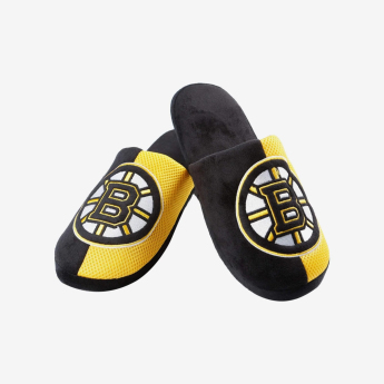 Boston Bruins kapcie męskie Logo Staycation Slipper