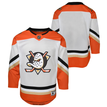Anaheim Ducks dres dziecięcy NHL Premier White/Away