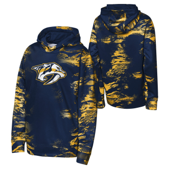 Nashville Predators dziecięca bluza z kapturem NHL Team Dynamics Pullover Sublimated