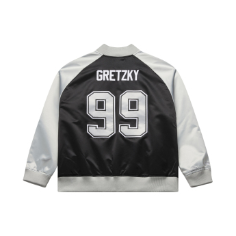 Los Angeles Kings kurtka męska NHL Wayne Gretzky #99 Player Lightweight Satin Jacket