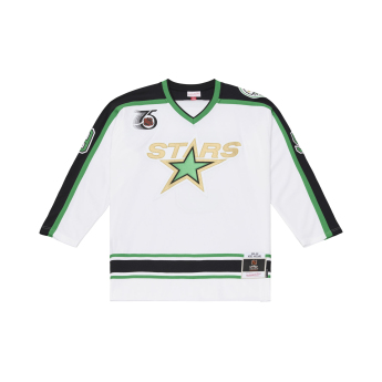 Minesota North Stars hokejowa koszulka meczowa NHL Mike Modano #9 1991 Power Play White Jersey