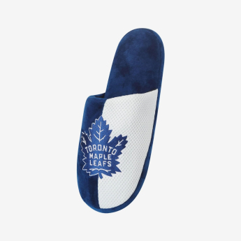 Toronto Maple Leafs kapcie męskie Logo Staycation Slipper