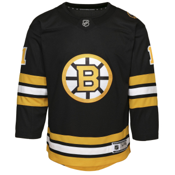 Boston Bruins dziecięca koszulka meczowa Jeremy Swayman #1 NHL Premier Home/Team