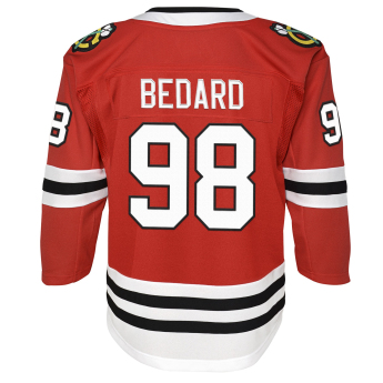 Chicago Blackhawks dziecięca koszulka meczowa Connor Bedard #98 NHL Premier Home/Team