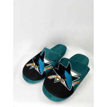 San Jose Sharks kapcie męskie Team Logo Staycation Slipper