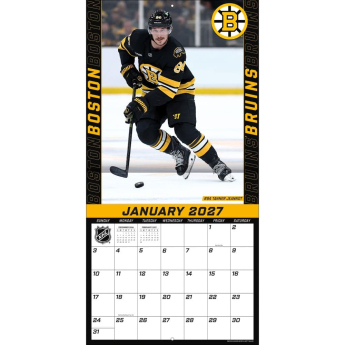 Boston Bruins kalendarz NHL 2027 Wall