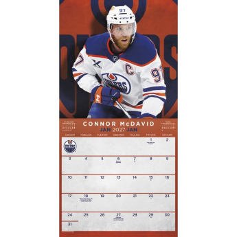 NHL produkty kalendarz 2027 Wall
