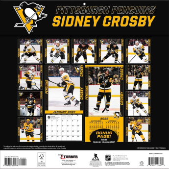 Pittsburgh Penguins kalendarz NHL #87 Sidney Crosby 2027