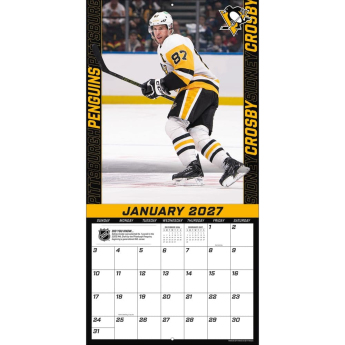 Pittsburgh Penguins kalendarz NHL #87 Sidney Crosby 2027