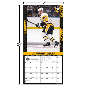 Pittsburgh Penguins kalendarz NHL #87 Sidney Crosby 2027