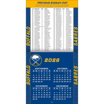 Buffalo Sabres kalendarz NHL 2027 Wall