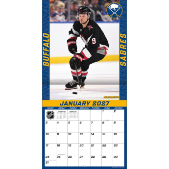 Buffalo Sabres kalendarz NHL 2027 Wall