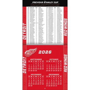 Detroit Red Wings kalendarz NHL 2027 Wall