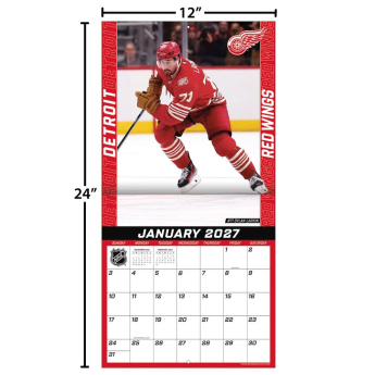 Detroit Red Wings kalendarz NHL 2027 Wall