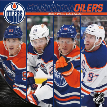 Edmonton Oilers kalendarz NHL 2027 Wall
