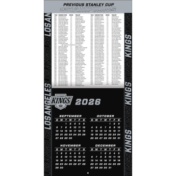 Los Angeles Kings kalendarz NHL 2027 Wall