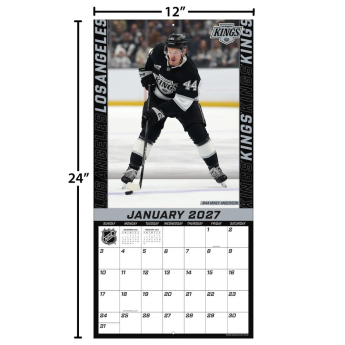 Los Angeles Kings kalendarz NHL 2027 Wall