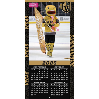 NHL produkty kalendarz Mascots 2027 Wall