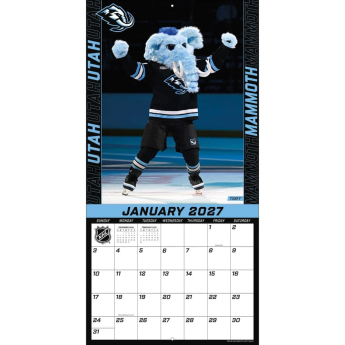NHL produkty kalendarz Mascots 2027 Wall