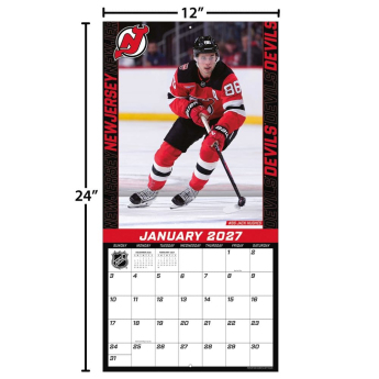 New Jersey Devils kalendarz NHL 2027 Wall