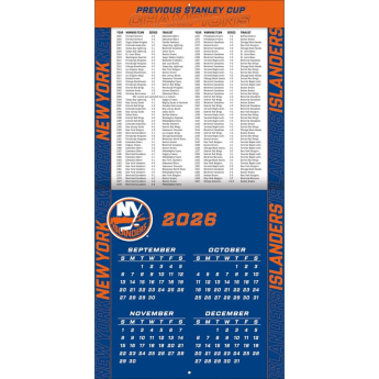 New York Islanders kalendarz NHL 2027 Wall
