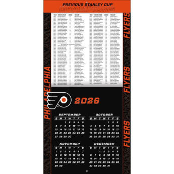 Philadelphia Flyers kalendarz NHL 2027 Wall