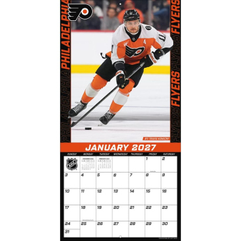 Philadelphia Flyers kalendarz NHL 2027 Wall