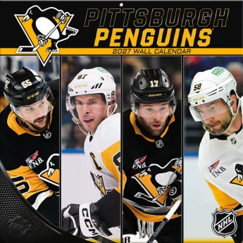Pittsburgh Penguins kalendarz NHL 2027 Wall