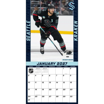 Seattle Kraken kalendarz NHL 2027 Wall