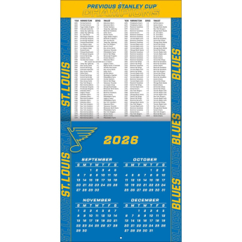 St. Louis Blues kalendarz NHL 2027 Wall