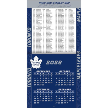 Toronto Maple Leafs kalendarz NHL 2027 Wall