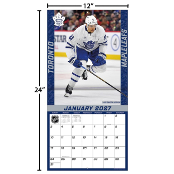 Toronto Maple Leafs kalendarz NHL 2027 Wall